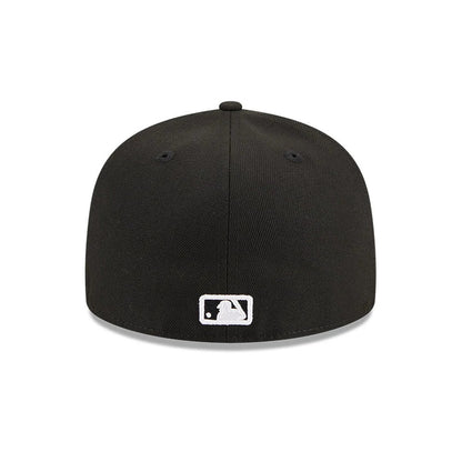 Pictured is this MLB Evergreen LA Dodgers 59FIFTY Fitted cap in black. 7