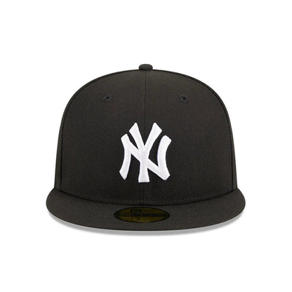 Pictured is this MLB Evergreen New York Yankees 59FIFTY Fitted cap in black. 3
