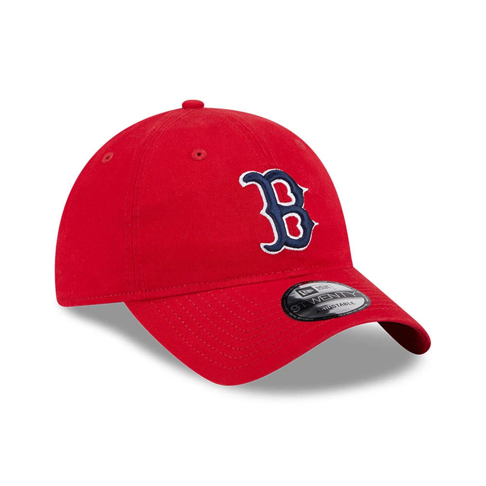 Pictured is this MLB Evergreen Boston Red Sox 9TWENTY cap in red. 3