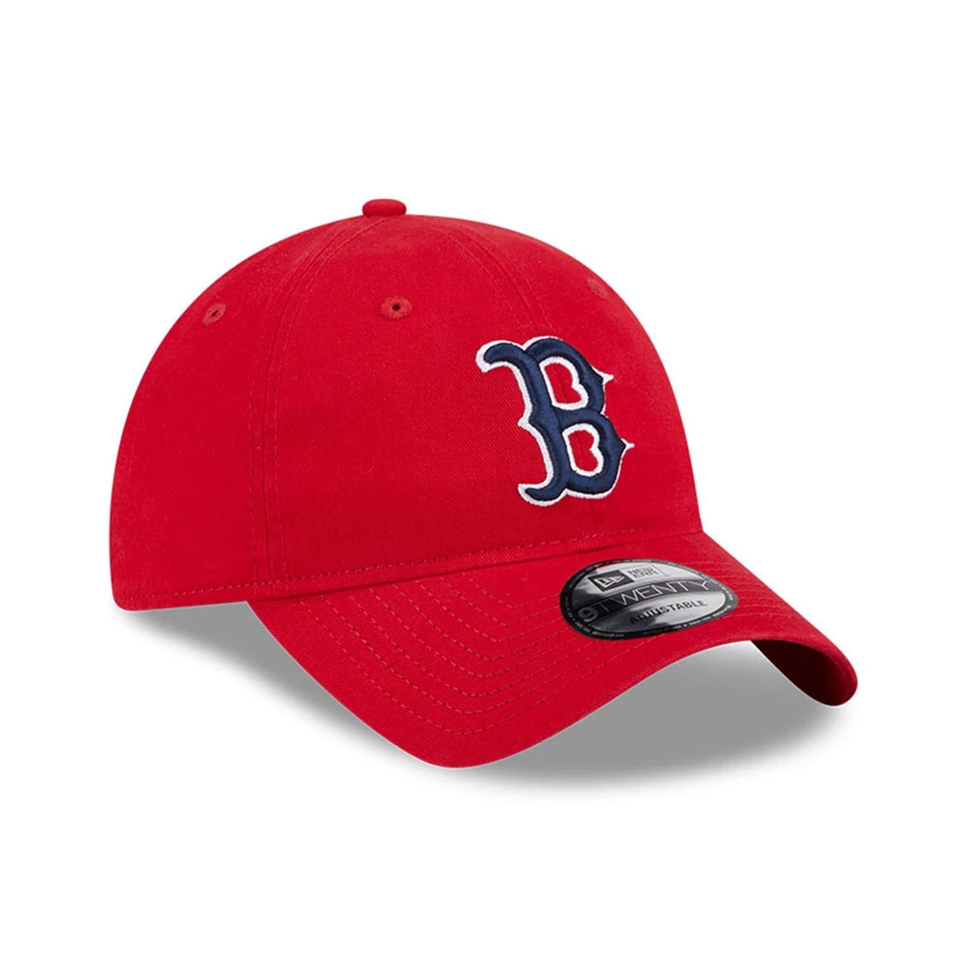 Pictured is this MLB Evergreen Boston Red Sox 9TWENTY cap in red. 3