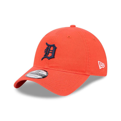 Pictured is this MLB Evergreen Detroit Tigers 9TWENTY cap in orange. 1