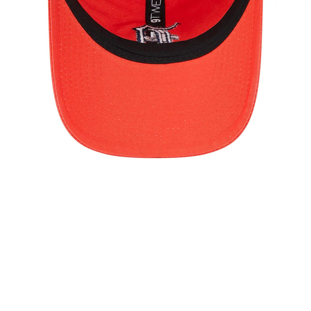 Pictured is this MLB Evergreen Detroit Tigers 9TWENTY cap in orange. 7