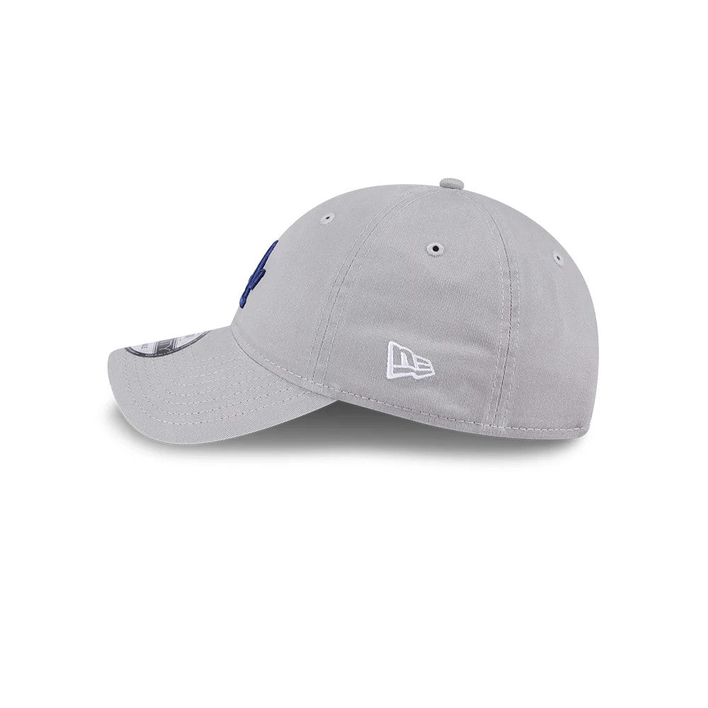 Pictured is this MLB Evergreen LA Dodgers 9TWENTY cap in grey. 5
