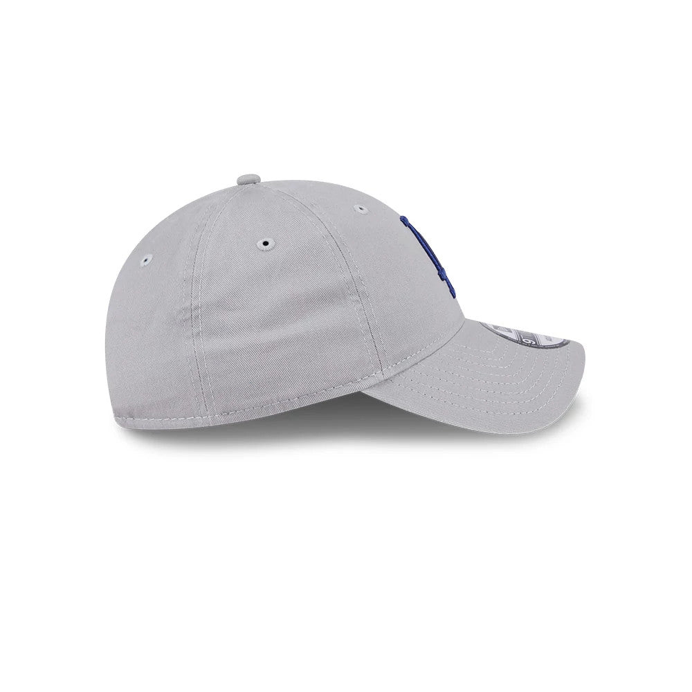 Pictured is this MLB Evergreen LA Dodgers 9TWENTY cap in grey. 6