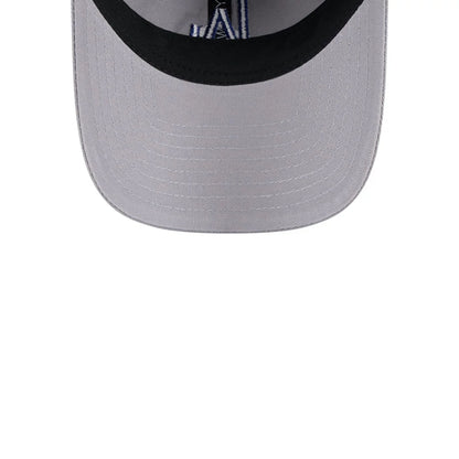 Pictured is this MLB Evergreen LA Dodgers 9TWENTY cap in grey. 7