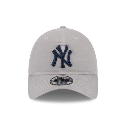 Pictured is this MLB Evergreen New York Yankees 9TWENTY cap in grey. 3
