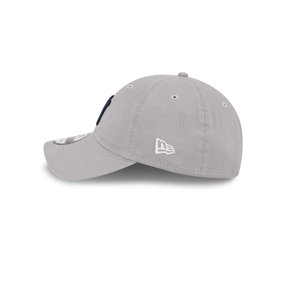 Pictured is this MLB Evergreen New York Yankees 9TWENTY cap in grey. 4