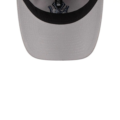Pictured is this MLB Evergreen New York Yankees 9TWENTY cap in grey. 7