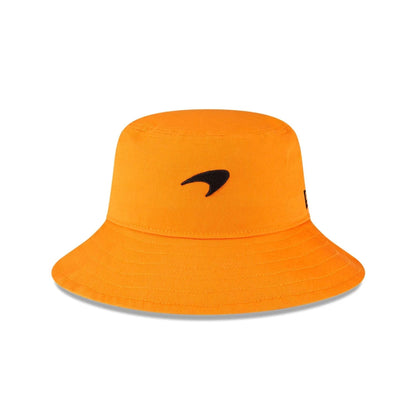 This is a McLaren Racing Team Colour Orange Bucket Hat 1