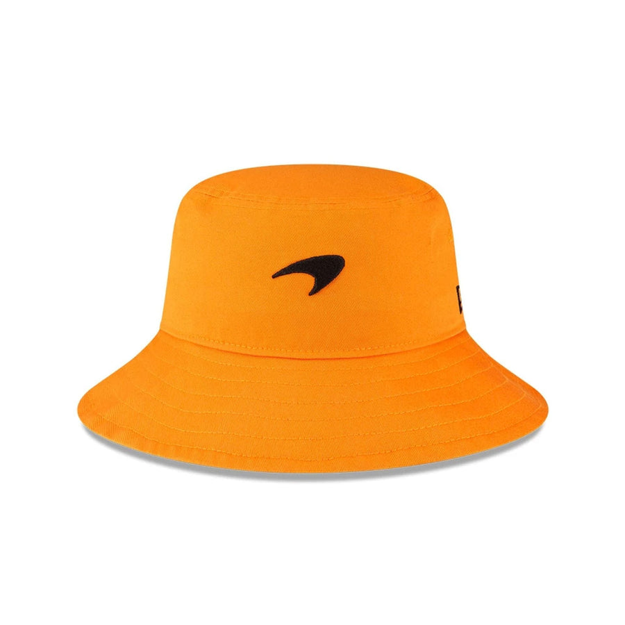 This is a McLaren Racing Team Colour Orange Bucket Hat 1