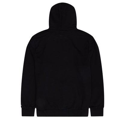 The Male model is wearing Brooklyn Nets NBA Regular Black Pullover Hoodie 2