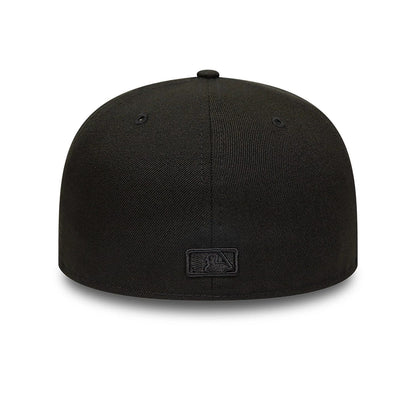 This is a Boston Red Sox MLB Black on Black 59FIFTY Fitted Cap 3