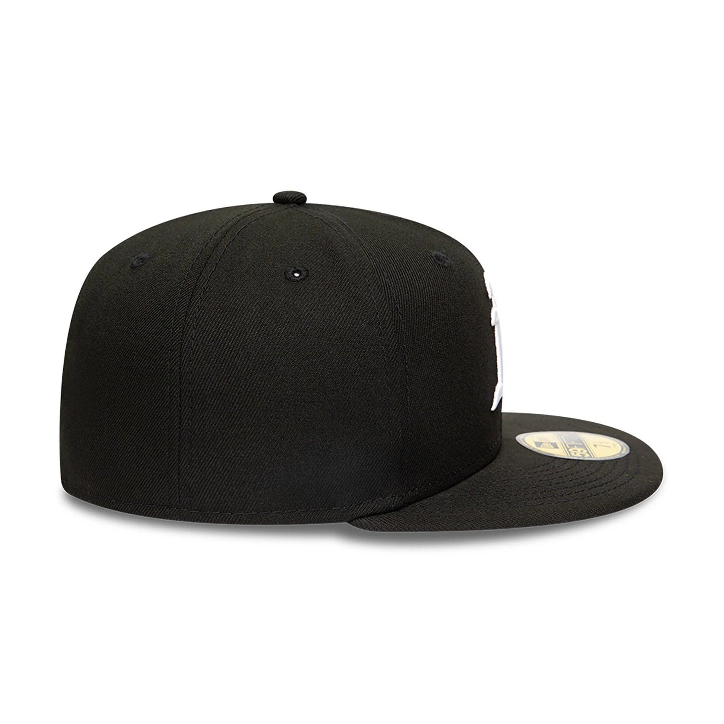 This is a Oakland Athletics MLB Black and White 59FIFTY Fitted Cap 7