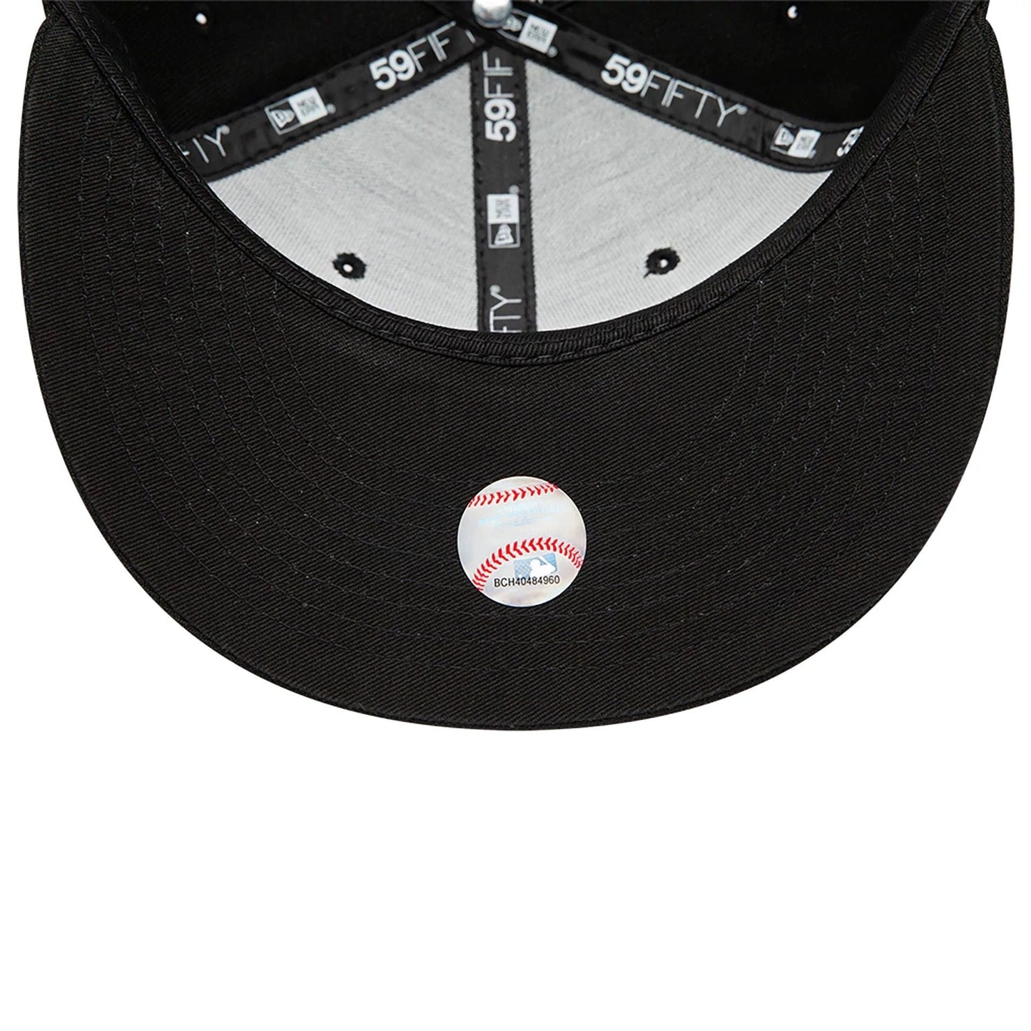 This is a San Francisco Giants MLB Black and White 59FIFTY Fitted Cap 5