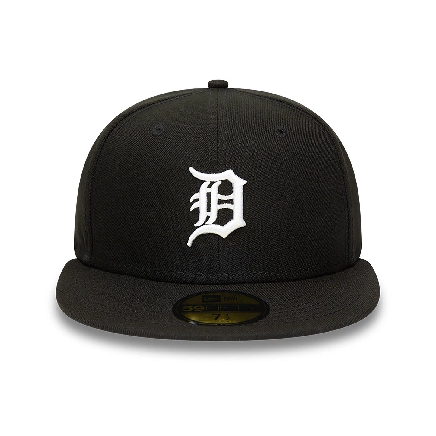 This is a Detroit Tigers MLB Black and White 59FIFTY Fitted Cap 6