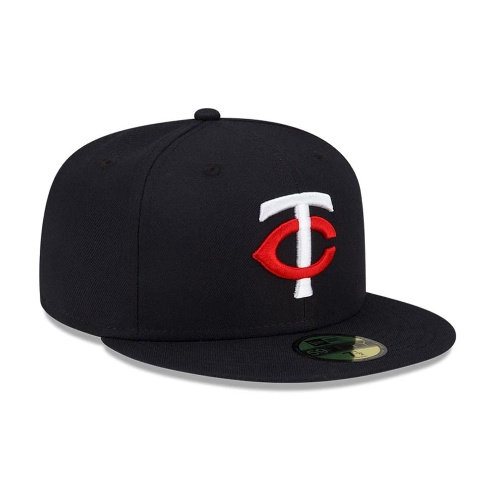 This is a Minnesota Twins MLB Authentic On Field Navy 59FIFTY Fitted Cap 3
