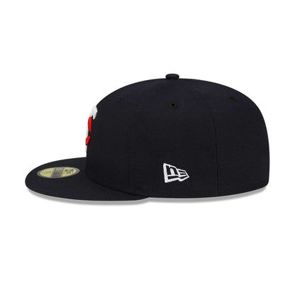 This is a Minnesota Twins MLB Authentic On Field Navy 59FIFTY Fitted Cap 4