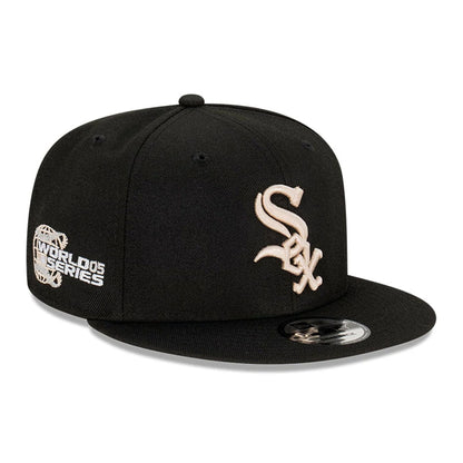 This is a Chicago White Sox World Series Black 9FIFTY Snapback Cap 1