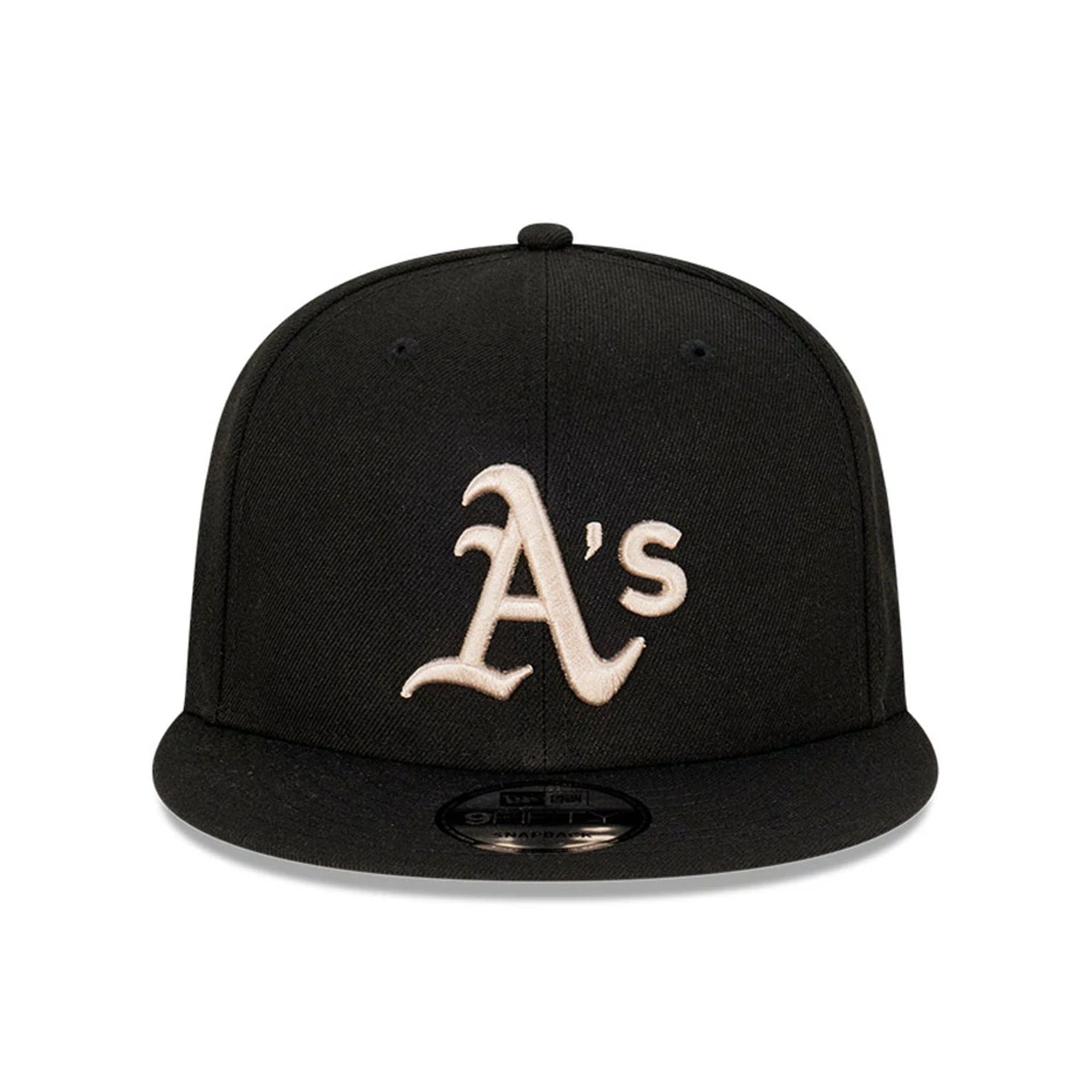 This is a Oakland Athletics World Series Black 9FIFTY Snapback Cap 3