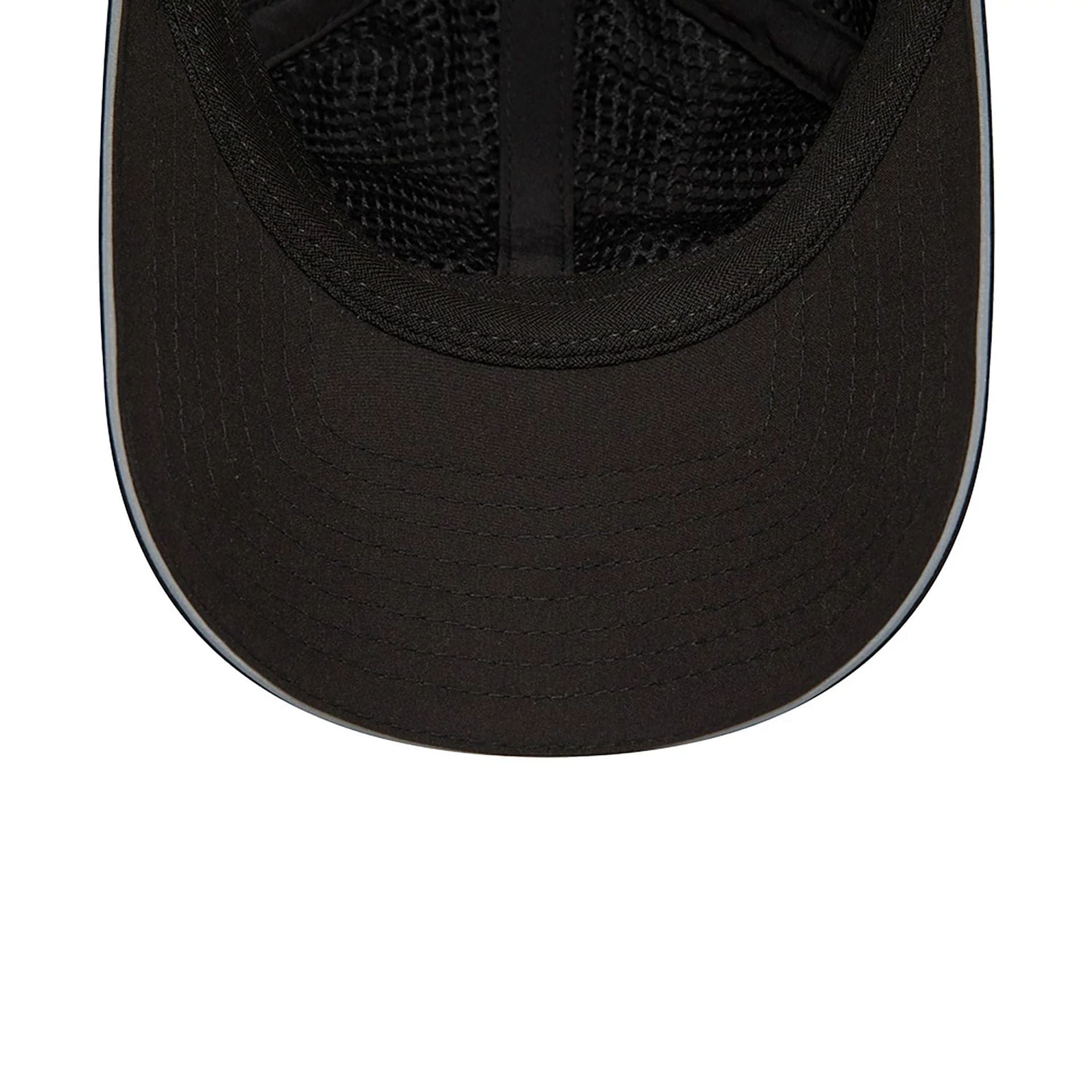 This is a New Era Womens Open Back Black 9FORTY Adjustable Cap 5