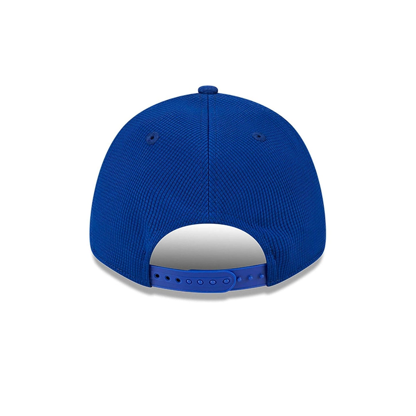 This is a New York Mets MLB Batting Practice Blue 9FORTY Stretch Snap Adjustable Cap 5