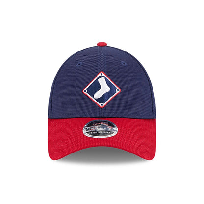 This is a Chicago White Sox MLB Batting Practice Navy 9FORTY Stretch Snap Adjustable Cap 3