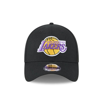 Pictured is this NBA Evergreen LA Lakers 39THIRTY Stretch Fit cap in black. 3