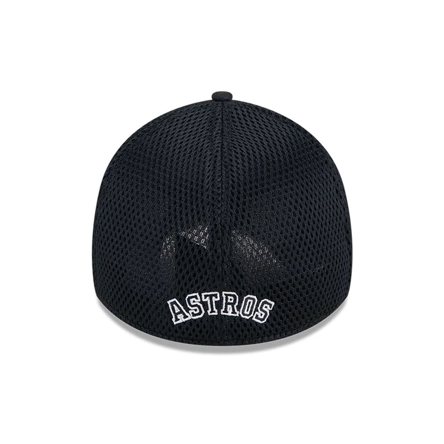 Pictured is this MLB Evergreen Neo Houston Astros 39THIRTY Stretch Fit cap in black. 2