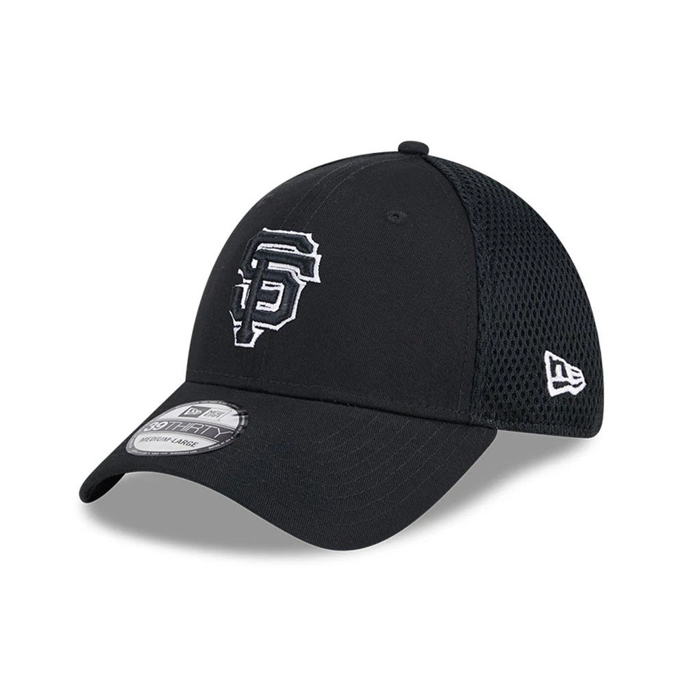 MLB Evergreen Neo Giants Black 39THIRTY Stretch Fit Cap | NEC EU