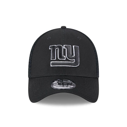 Pictured is this NFL Evergreen Neo New York Giants 39THIRTY Stretch Fit cap in black. 3