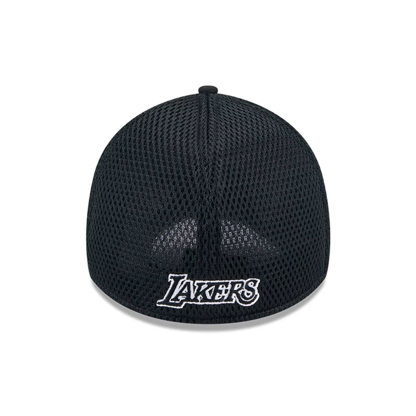 Pictured is this NBA Evergreen Neo LA Lakers 39THIRTY Stretch Fit cap in black. 2