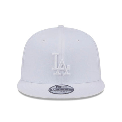 Pictured is this MLB Evergreen LA Dodgers 9FIFTY Snapback cap in white. 3