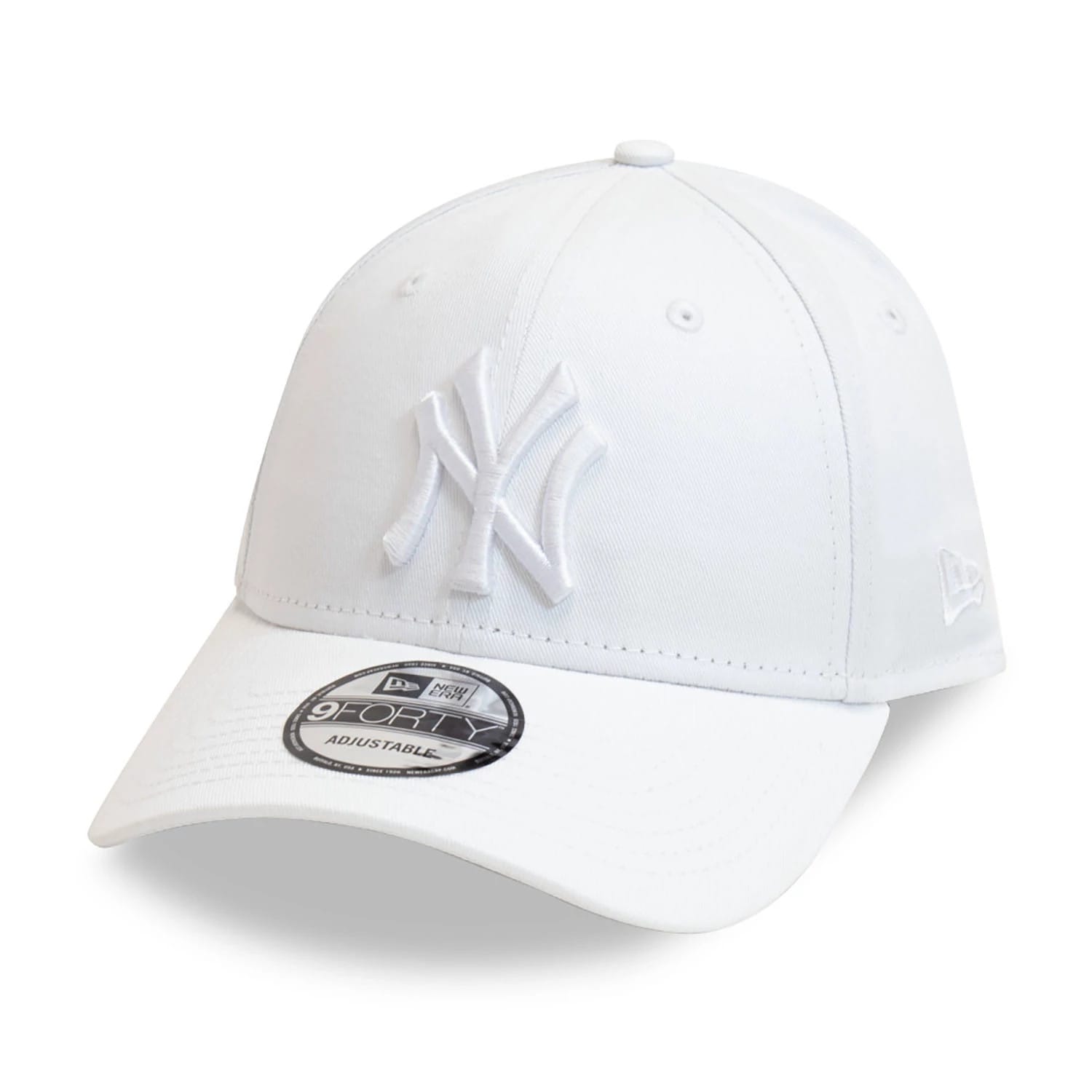 League Essential New York Yankees White 9FORTY Cap | NEC EU