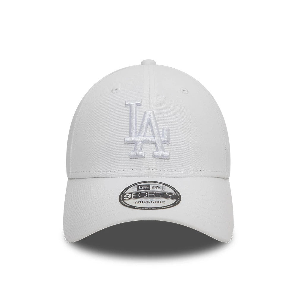 This is a LA Dodgers League Essential White 9FORTY Adjustable Cap 2