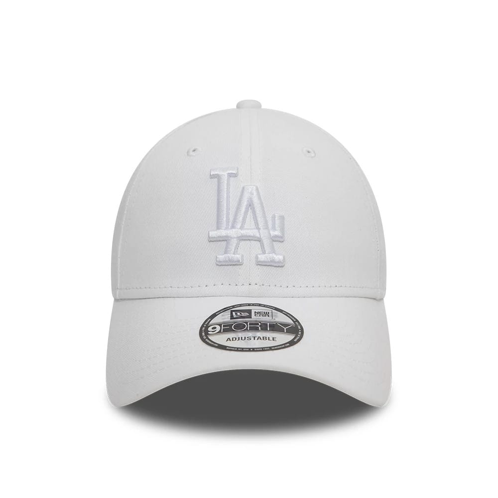 This is a LA Dodgers League Essential White 9FORTY Adjustable Cap 6
