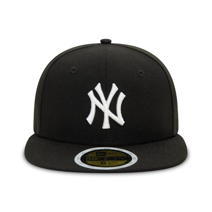 This is a New York Yankees Youth Black 59FIFTY Fitted Cap 2