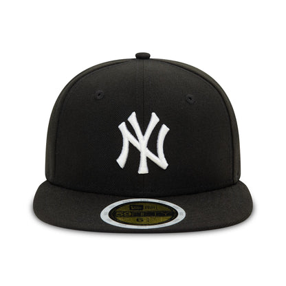 This is a New York Yankees Youth Black 59FIFTY Fitted Cap 2