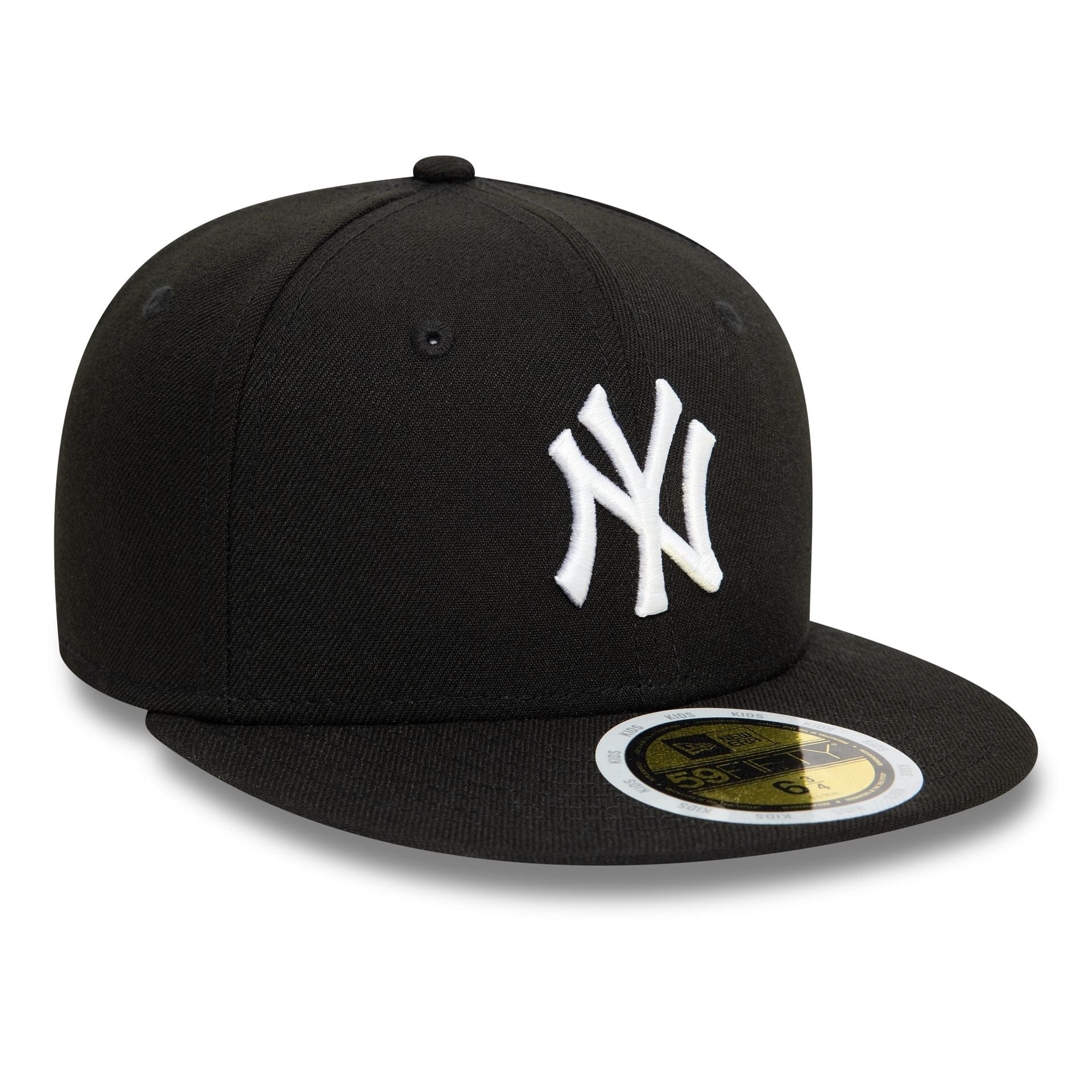 This is a New York Yankees Youth Black 59FIFTY Fitted Cap 3