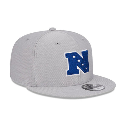 Pictured is this NFL Pro Bowl 2025 NFC Logo 9FIFTY Snapback Adjustable cap in grey. 3