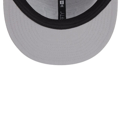 Pictured is this NFL Pro Bowl 2025 NFC Logo 9FIFTY Snapback Adjustable cap in grey. 7
