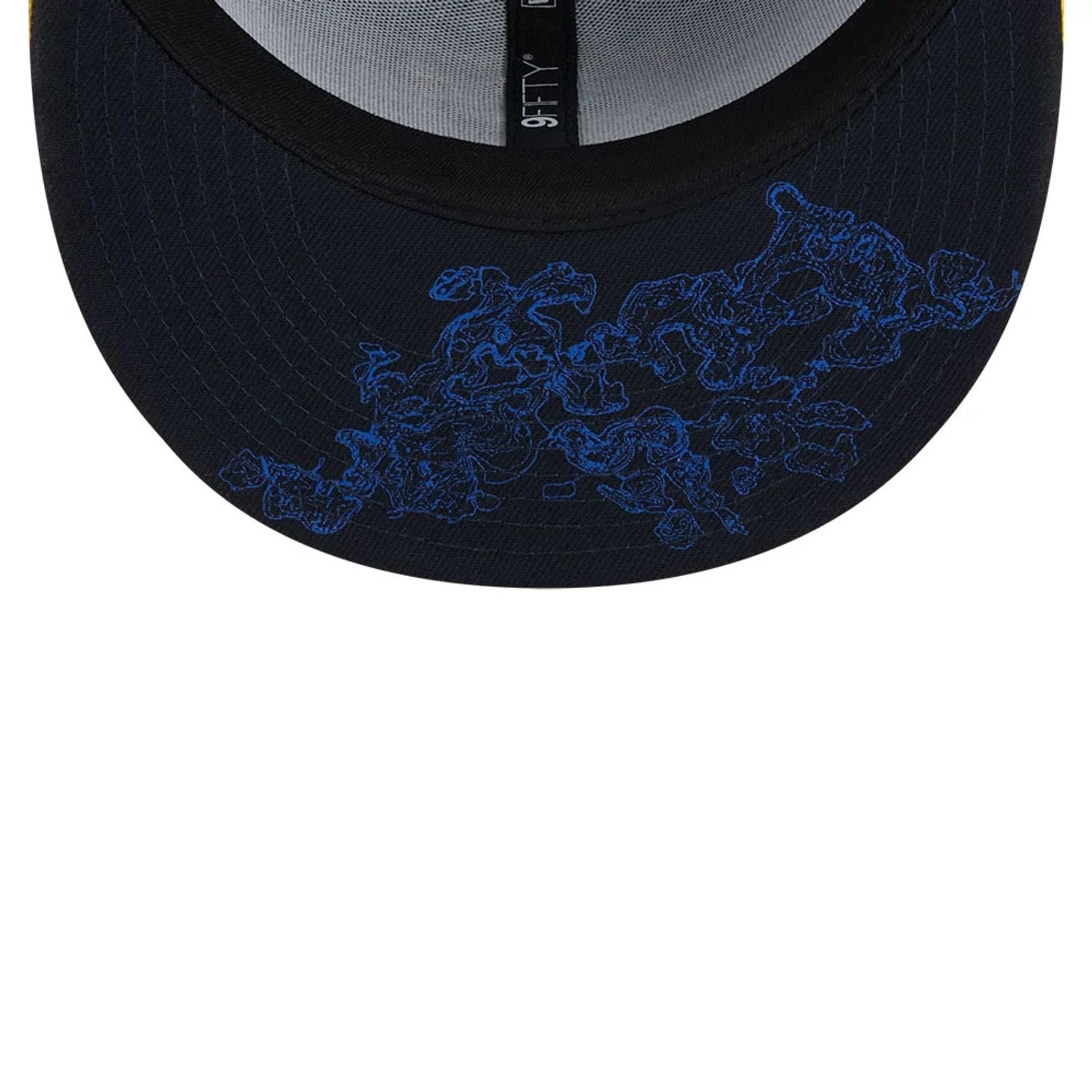 This is a Minnesota Twins MLB City Connect 2025 Navy 59FIFTY Fitted Cap 2