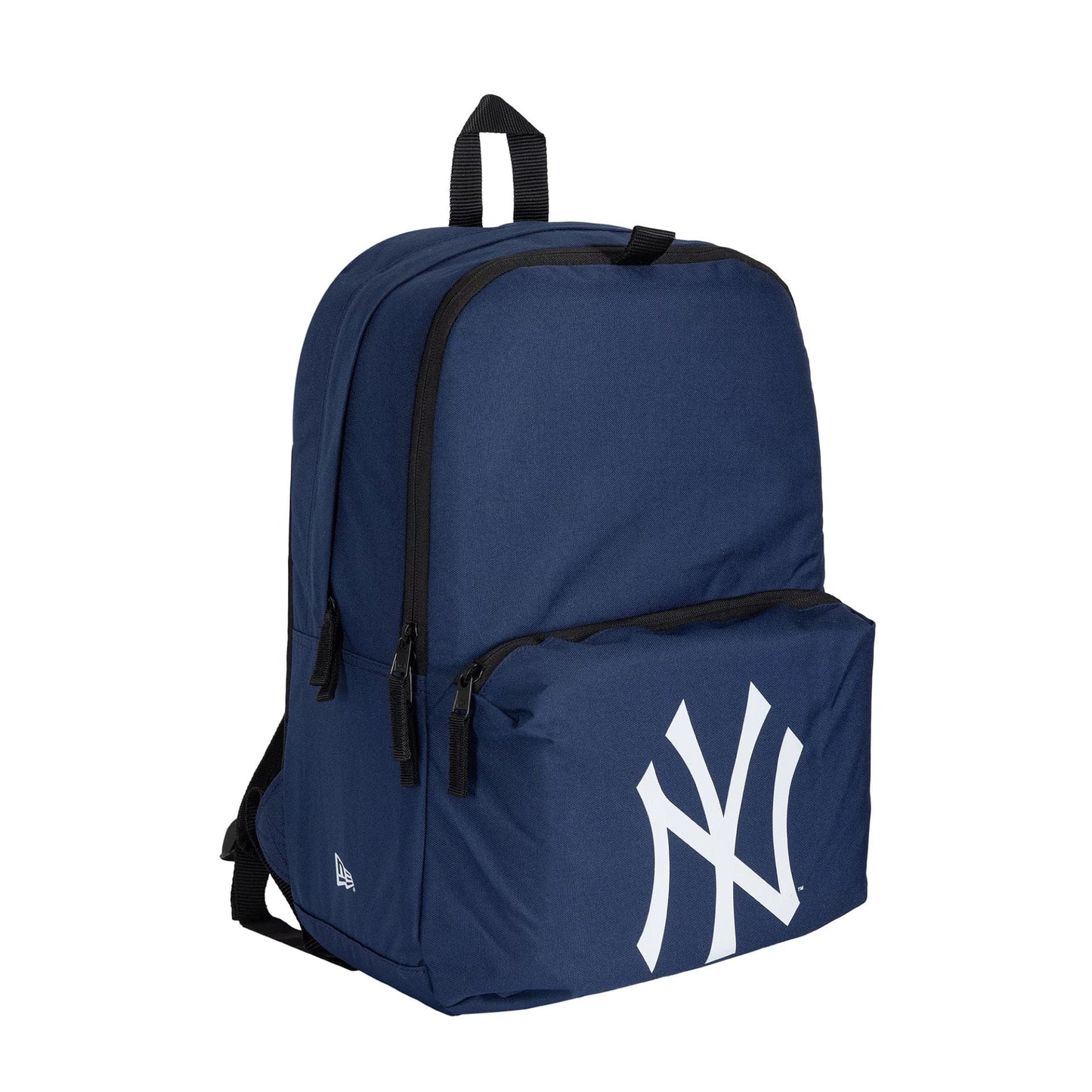 This is a New York Yankees MLB Multi Compartment Navy Stadium Backpack 3