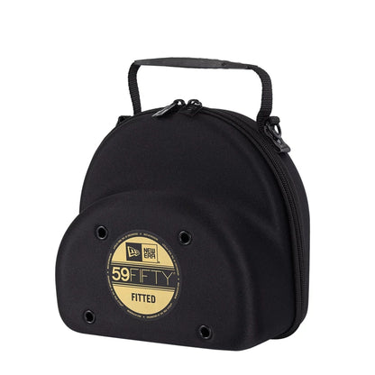 This is a New Era 59FIFTY Sticker Black 2 Pack Cap Carrier 1