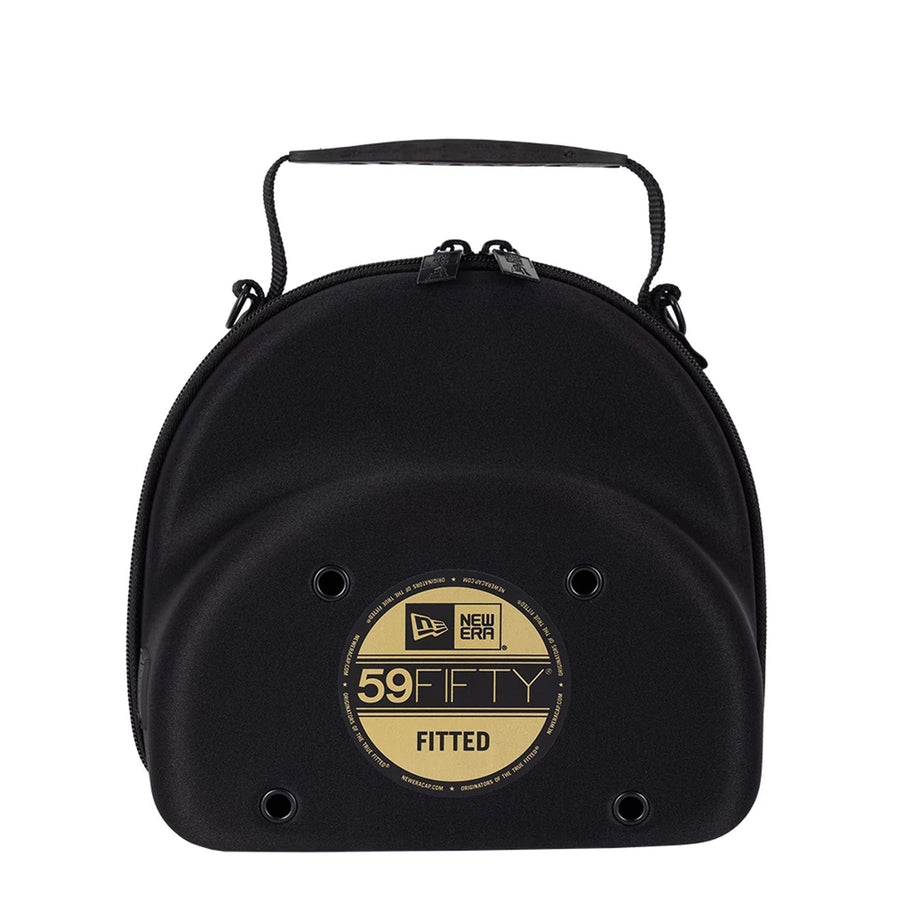 This is a New Era 59FIFTY Sticker Black 2 Pack Cap Carrier 3