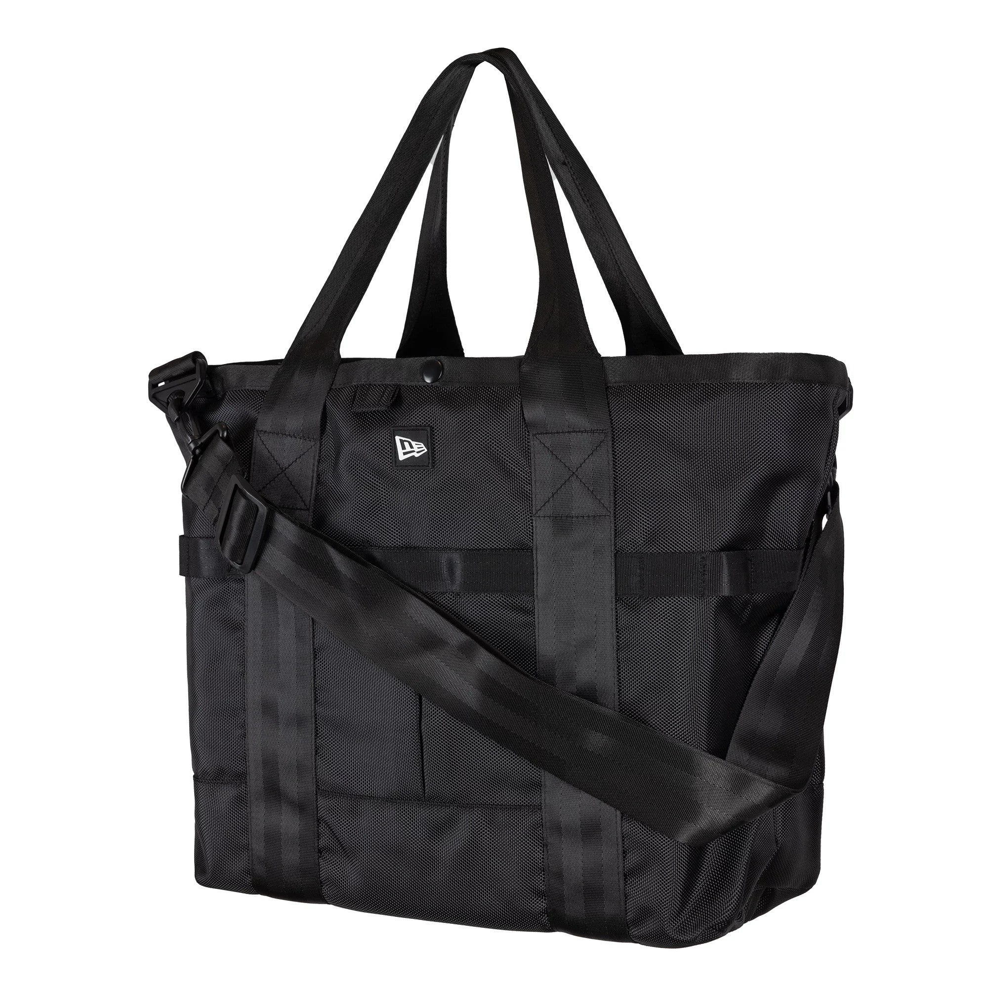 Pictured is this New Era Black Utility Tote Bag 1