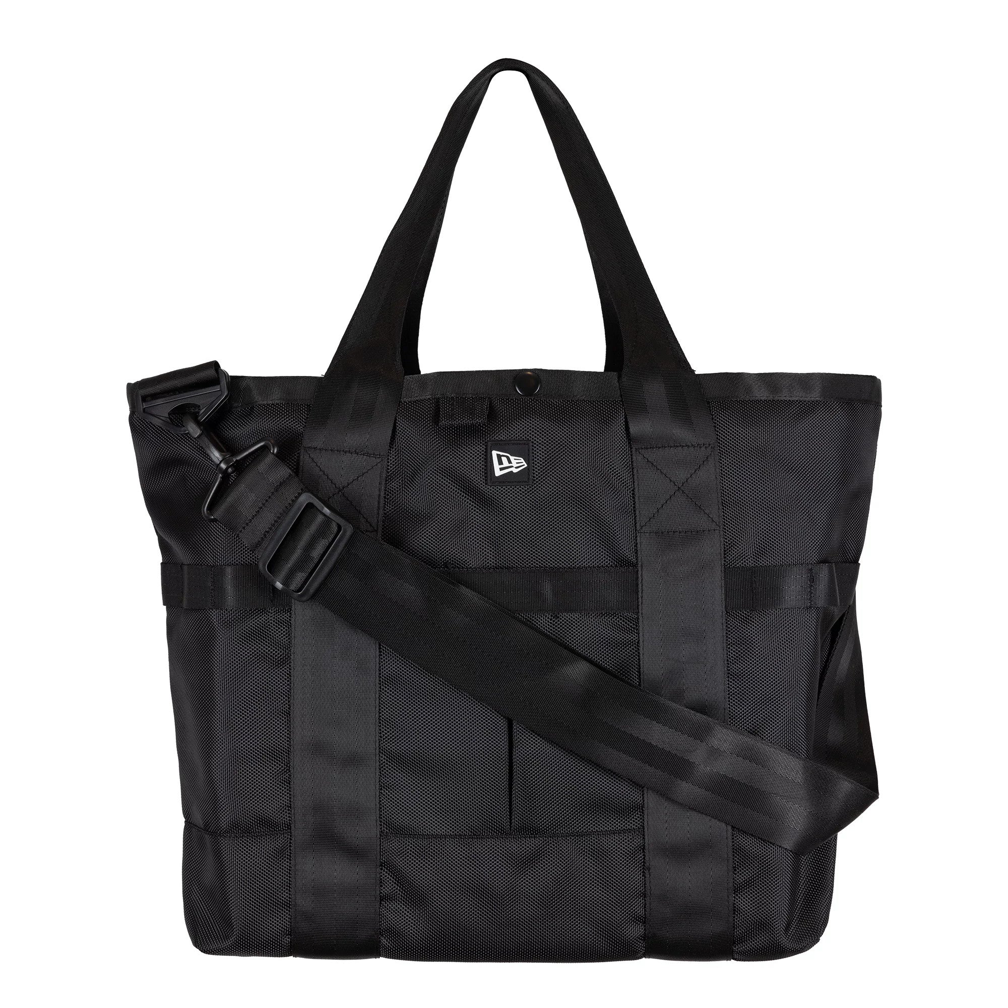 Pictured is this New Era Black Utility Tote Bag 2
