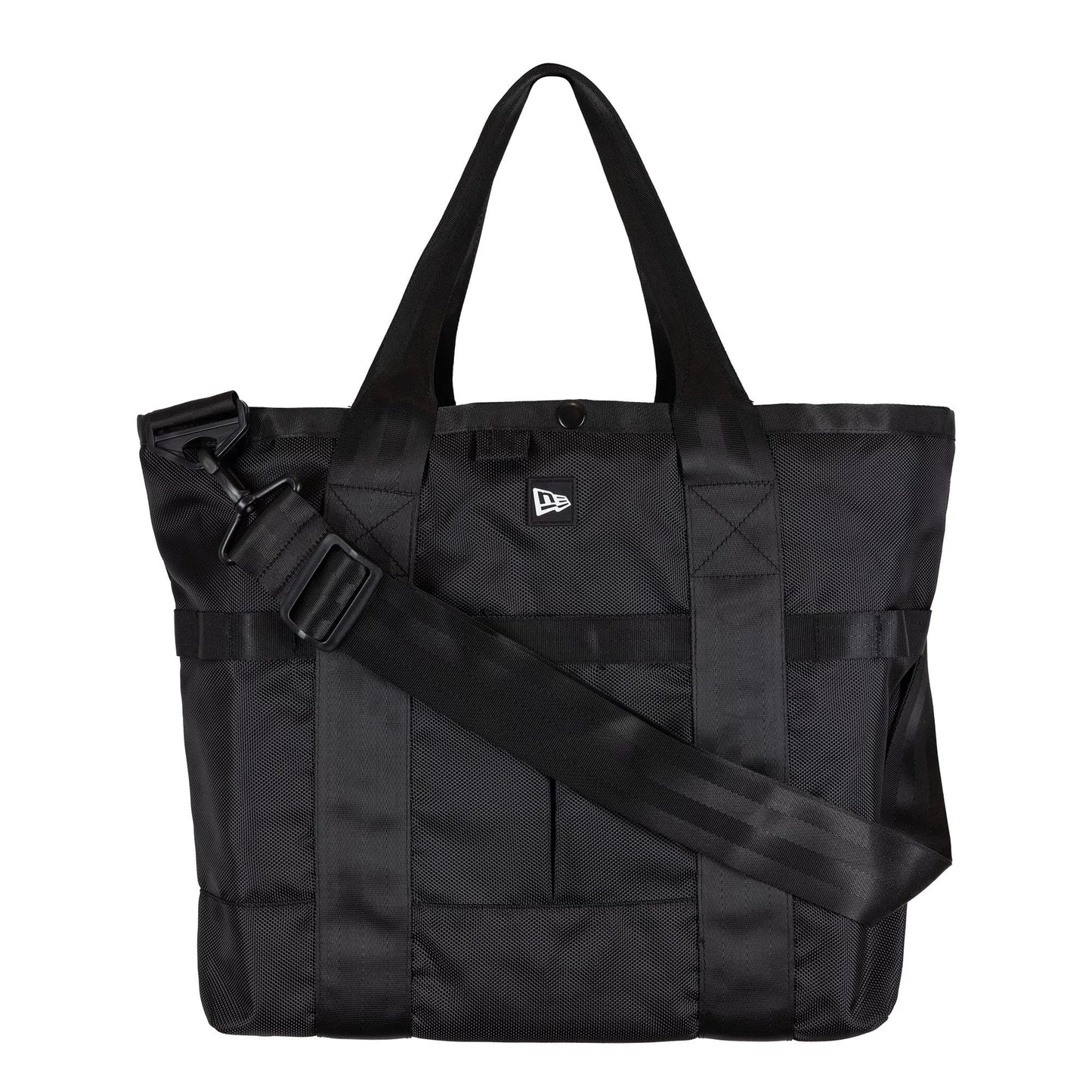Pictured is this New Era Black Utility Tote Bag  2