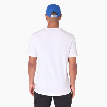 The Male model is wearing Indianapolis Colts NFL White T-Shirt 7