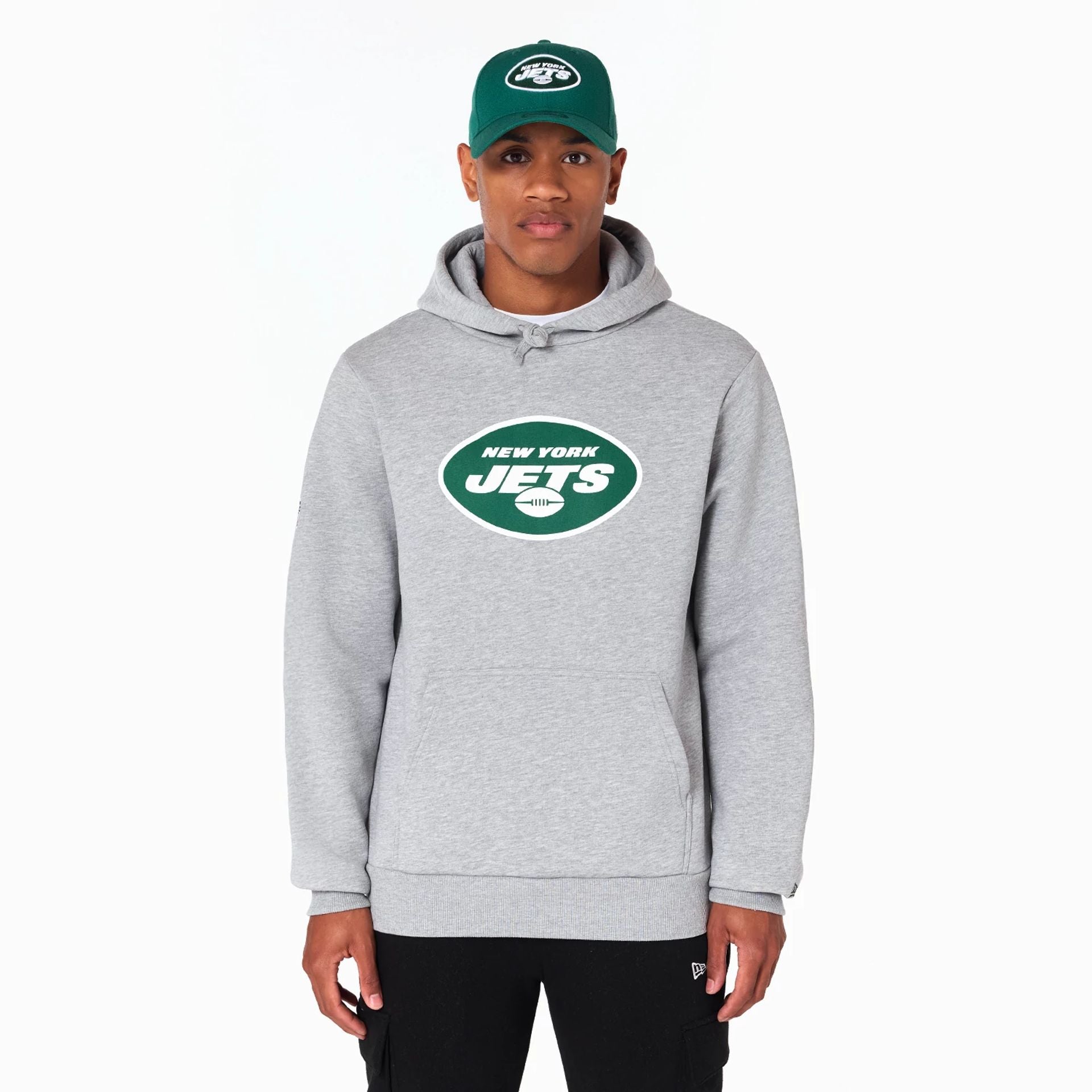 NFL New York Jets ウォームアップウェア グレー NFL New York Jets Pullover Hoodie | NEC EU