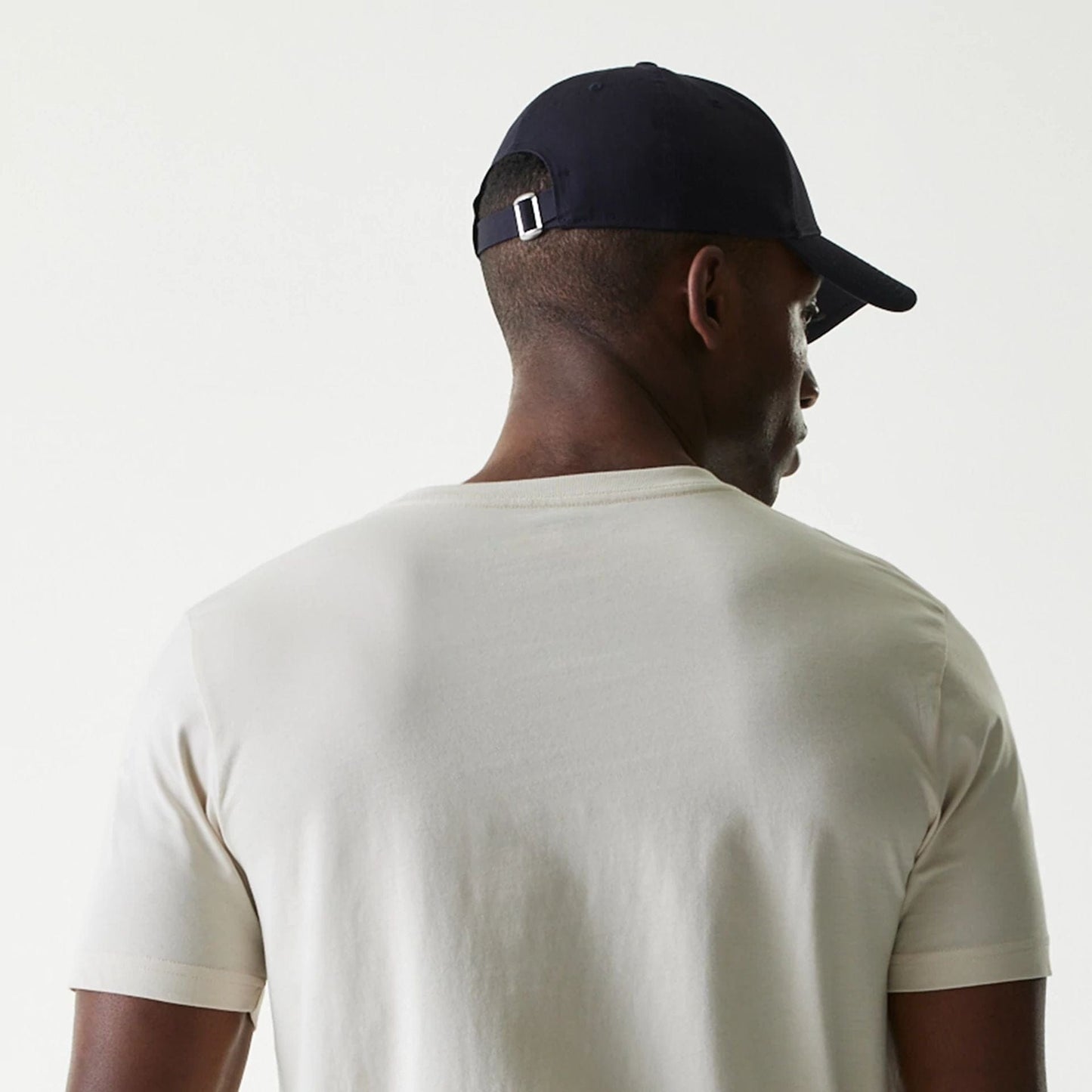The Male model is wearing LA Dodgers MLB City Connect Cream T-Shirt 5